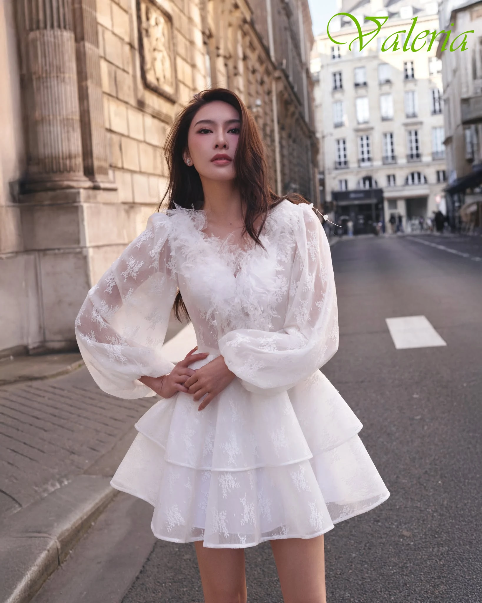 

Элегантное вечернее платье трапециевидной формы с v-образным вырезом и длинными рукавами по индивидуальному заказу, нежное модное вечернее платье, современное платье для выпускного вечера высокого качества