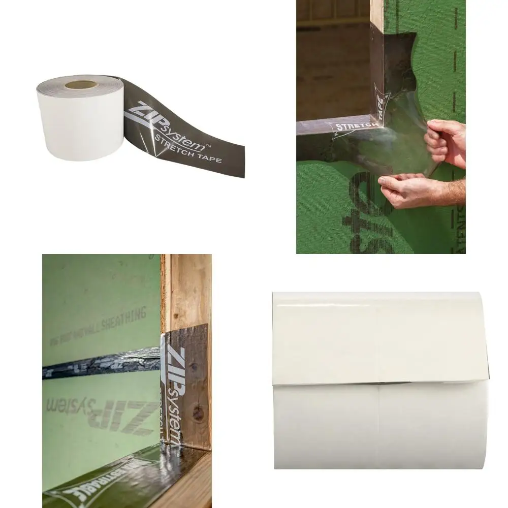 

Flexible Self-Adhesive Flashing Tape for Door and Window Weatherproofing (6 x 20')