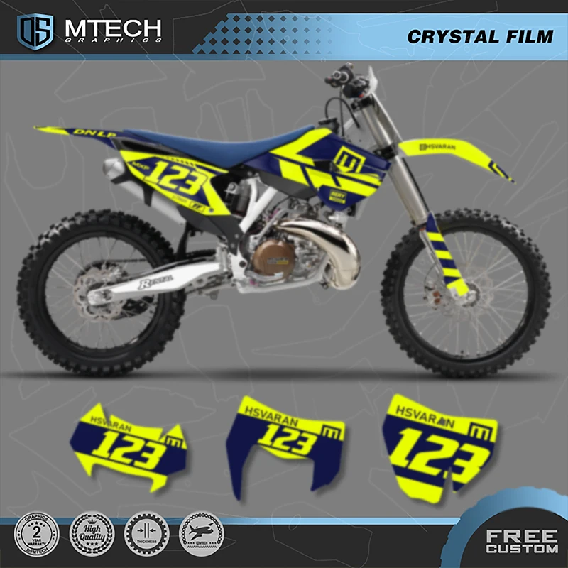 

DSMTECH MOTOR пользовательские графические наклейки для команды, наборы наклеек для Husqvarna 14-15 TC FC TX FX FS 14 2015 2016 TE FE 125-450cc 004