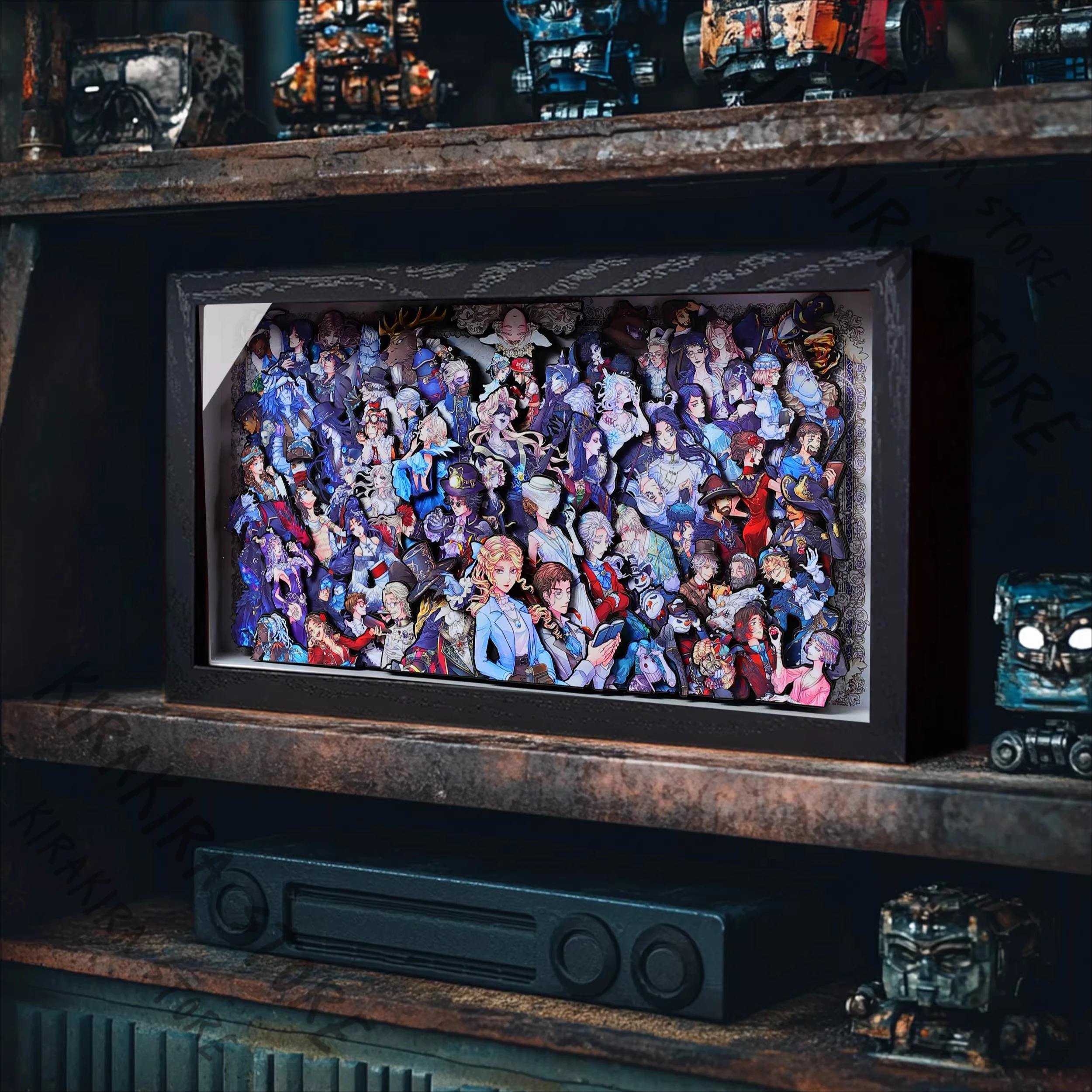 

Identity V: 3D-стереоскопическая картина, семейный портрет, ручная работа, подарки на день рождения, мультяшные фигурки, модель для демонстрации, предмет декора