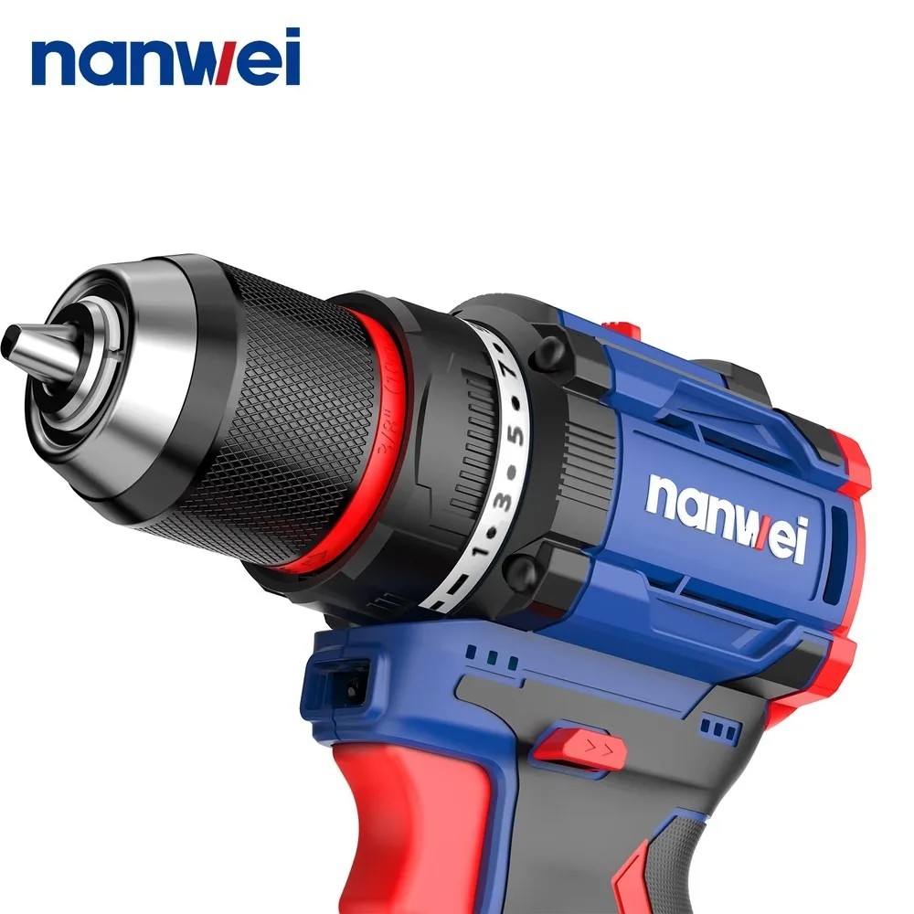 Cordless Drill 12V 18V 36V Electric Screwdriver Impact Drill Set 800W Power Tools Kit For Home DIY Woodworking Repair