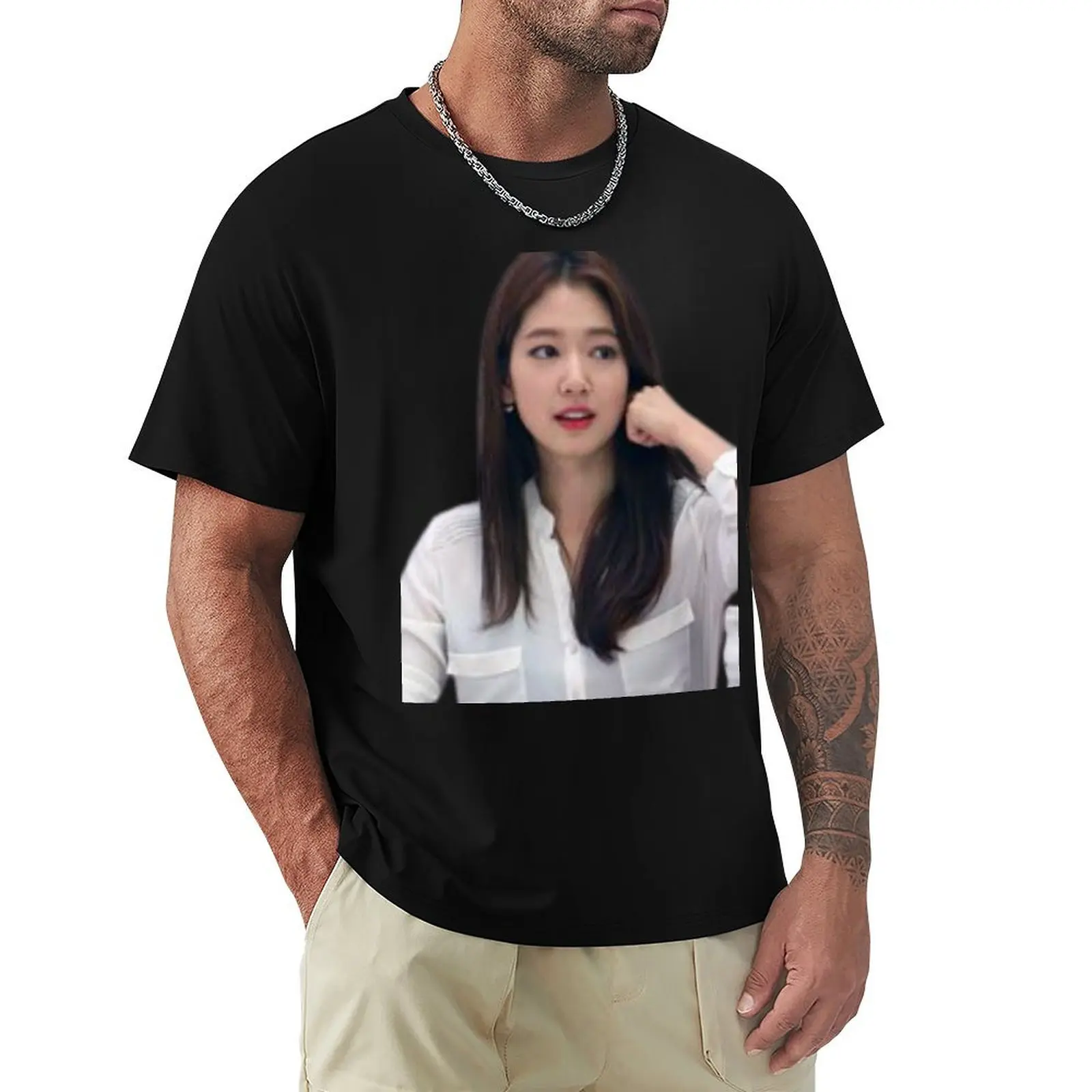 

Park Shin Hye T-Shirt football t shirt summer clothes Luxury man plain t shirts men