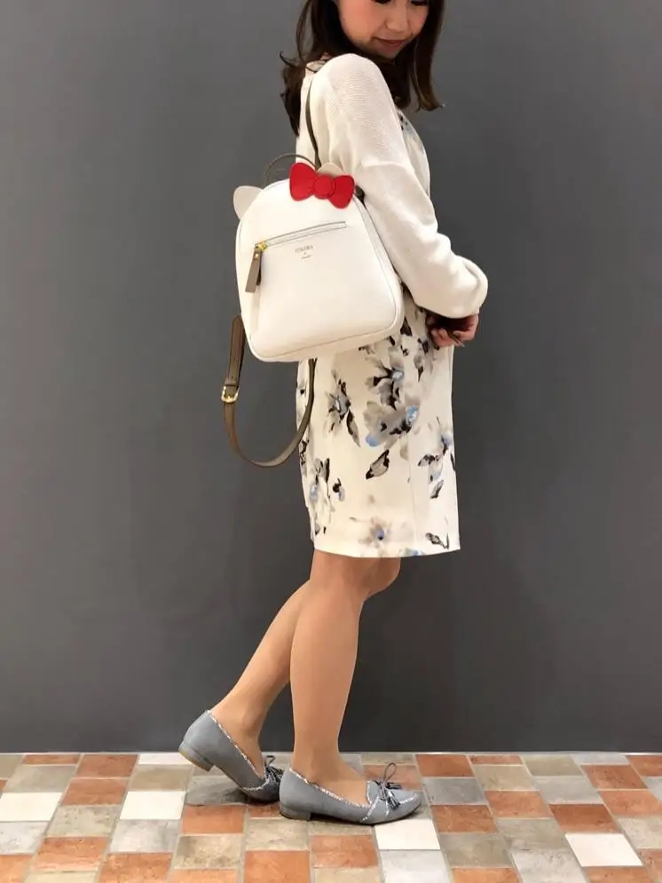 Sac à dos en cuir blanc pour femmes, sac à bandoulière, sac à main étudiant, style japonais, nouvelle mode