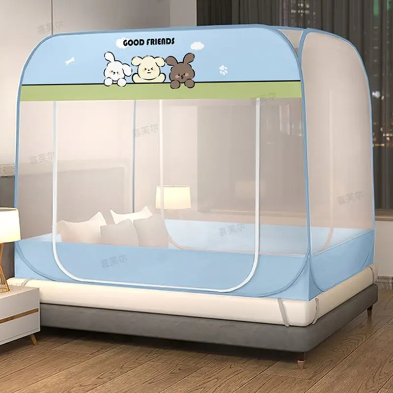 Mongolian Yurt Mosquito Net No Installation Required Home Bedroom 2025 New Model Dormitory Foldable