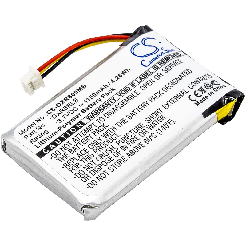 CS 1150mAh  Battery For  Infant Optics DXR8RLB  Infant Optics DXR-8   Luvion Grand Elite 2