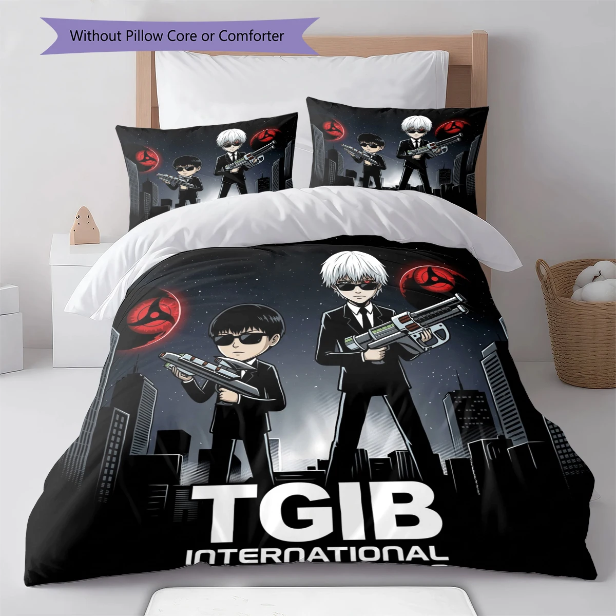 Tokyo Ghoul Comfortable Duvet Cover Soft, Kids Bedding Gift, Extra Large  Different Sizes -HE64