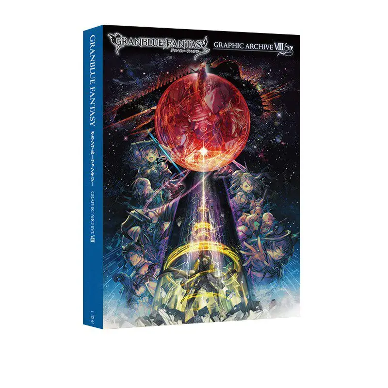 Japanese Original Granblue Fantasy Official Setting Material Book Game Art Collection Import Art Book