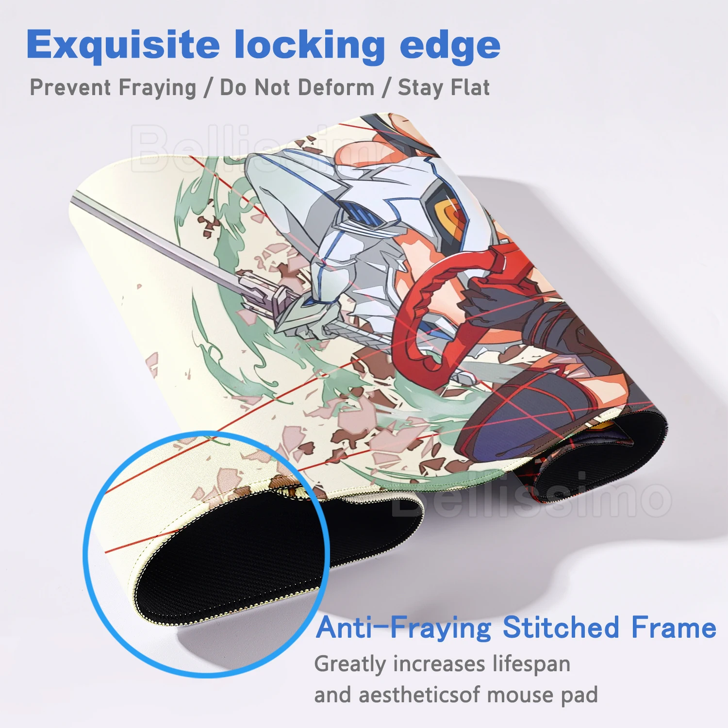 Anime Kill La Kill Tappetino per mouse da scrivania Carino Matoi Ryuuko HD Tappetino da scrivania Tappetini per tastiera da gioco estesi XXL Gamer Mousepad 90x40 Tappetino da tavolo