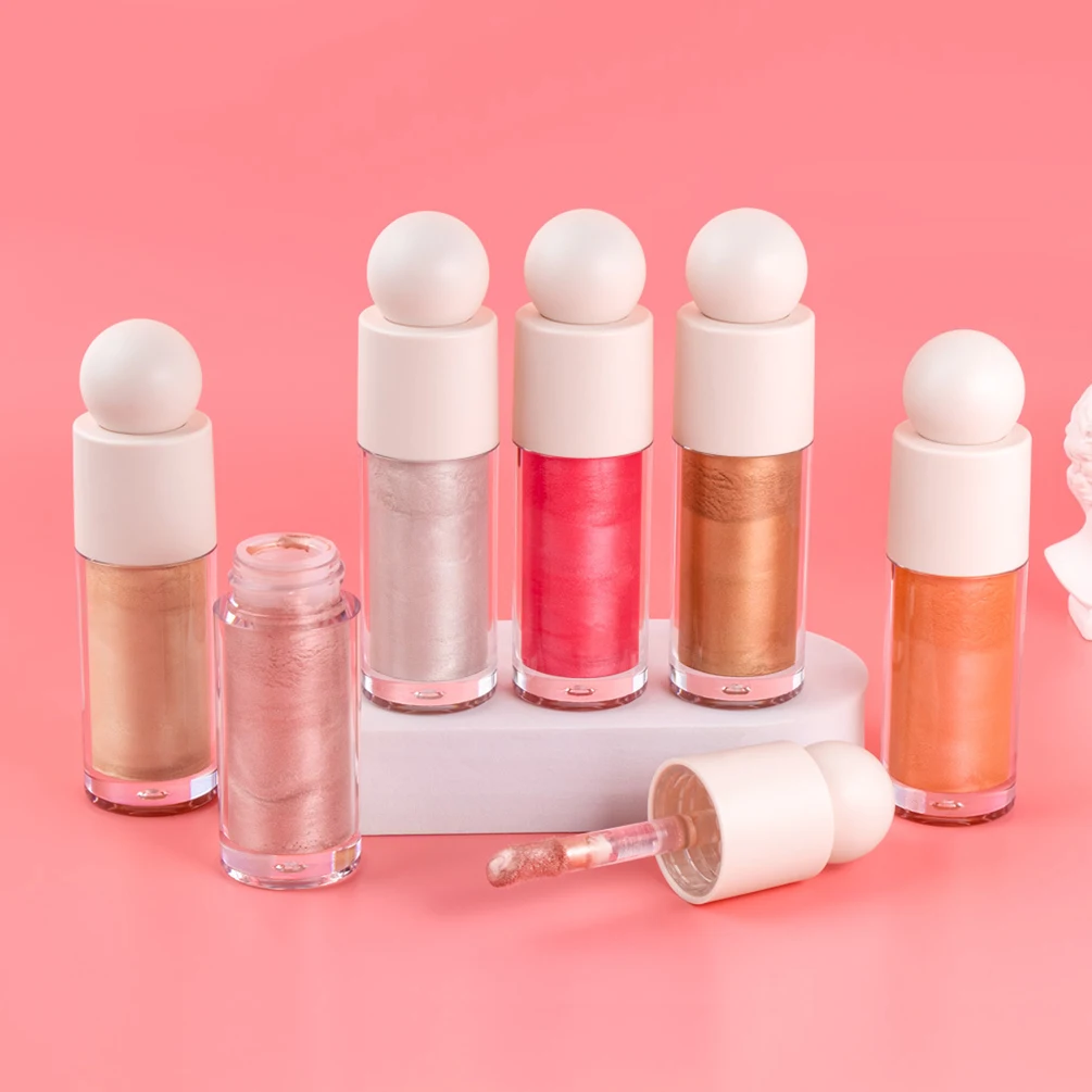 

Liquid Highlighter Custom Logo Long Lasting Super Shiny Pearlescent Delicate Smooth Private Label Makeup Wholesale Cruelty Free