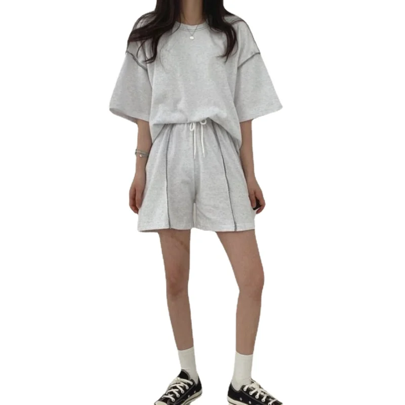 Cotton Women Pajamas Shorts Set Korean Summer Sleepwear Pijama Loungewear Underwear Pyjamas 2 Piece Night Wear 2023 Home Suit
