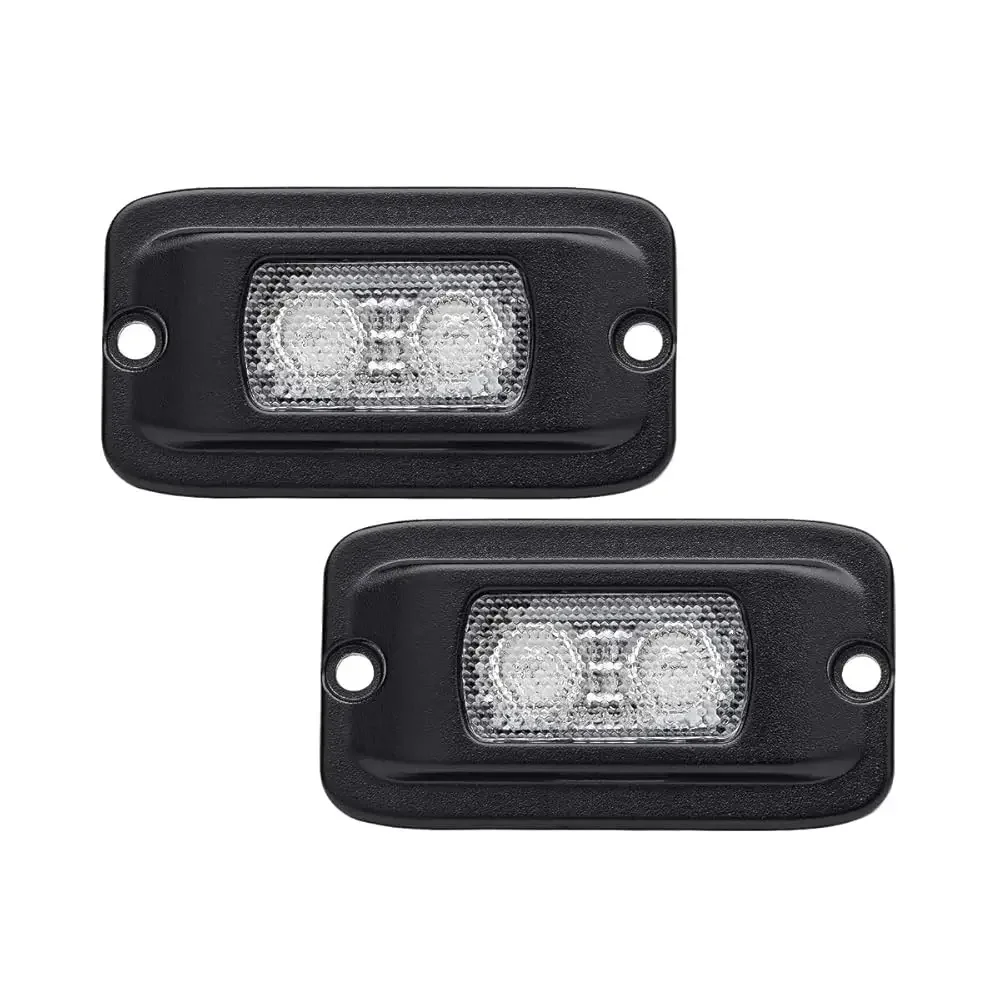 

Free Shipping - Flush Mount LED Fog Pods Light, 4.3 inch Off-road Driving Work Reverse Lights for Utility Vehicle Tractor SUV Tr