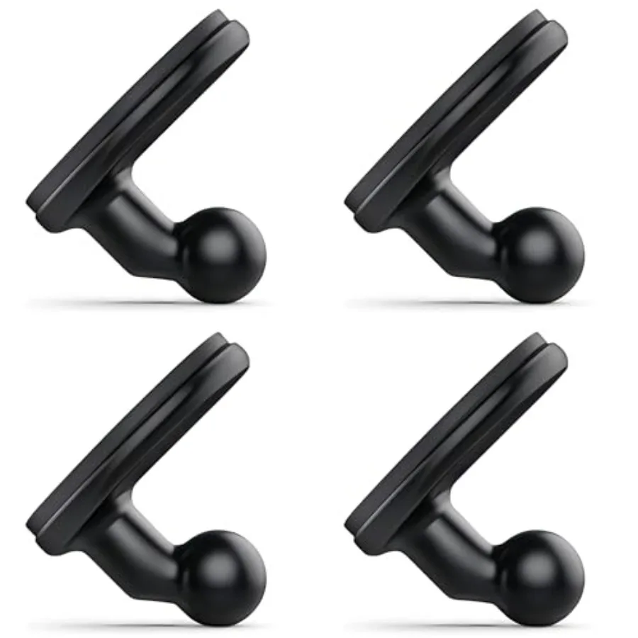 

4 Pack Windshield Sticky Ball Mount for Garmin Dash Cam Low Profile Adhesive Mount Compatible with Garmin Dash Cam 45/46/47/55/
