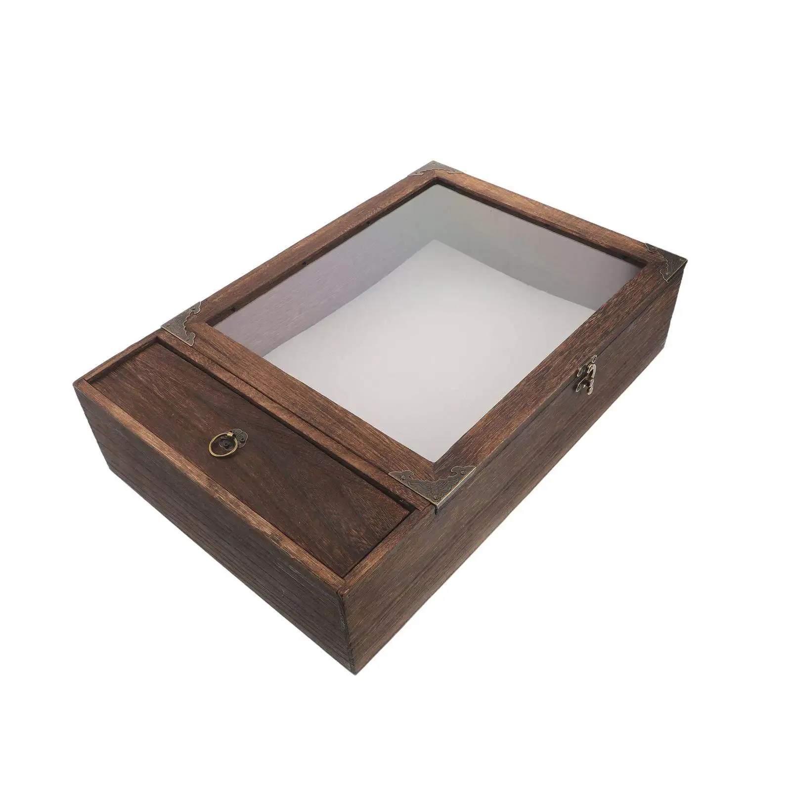 

Деревянная рамка-витрина Shadow Box для сувениров, медалей, букетов, настенная или настольная, в деревенском стиле