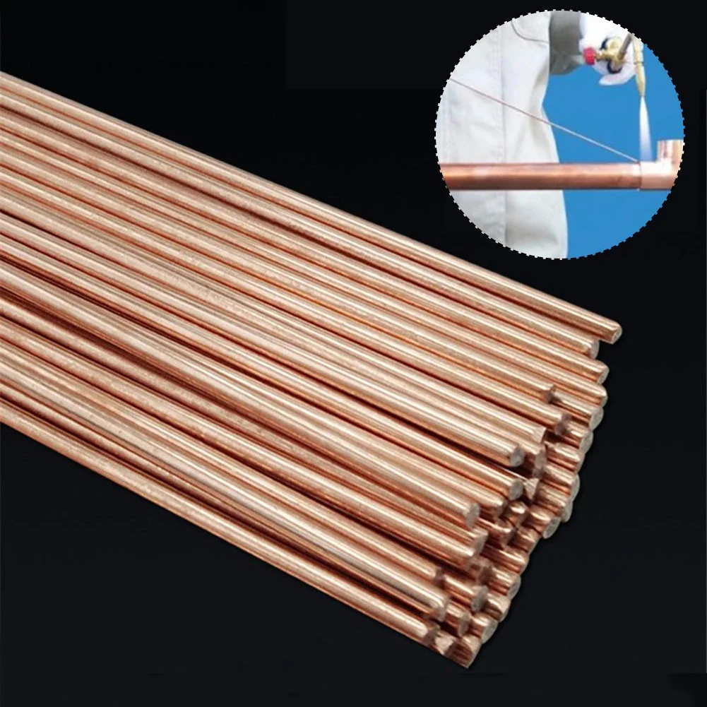 500mm 710-793 ℃ Phosphor Copperbrass Electrode Welding Wire Electrode For Welding Copper Tubes Air Conditioners Welding