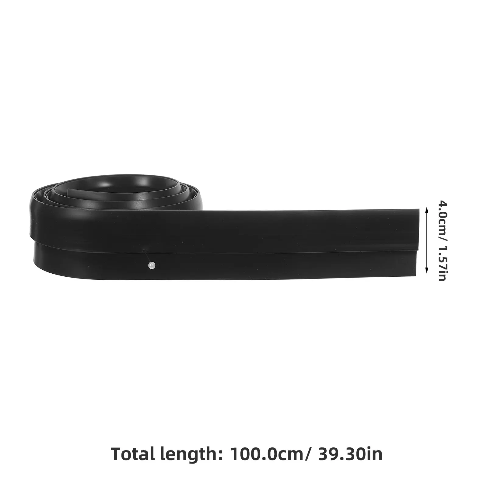 Silicone Self Adhesive Door Bottom Strip For For Home For Students 28FT Self-adhesive Seal Soundproof Weatherproof