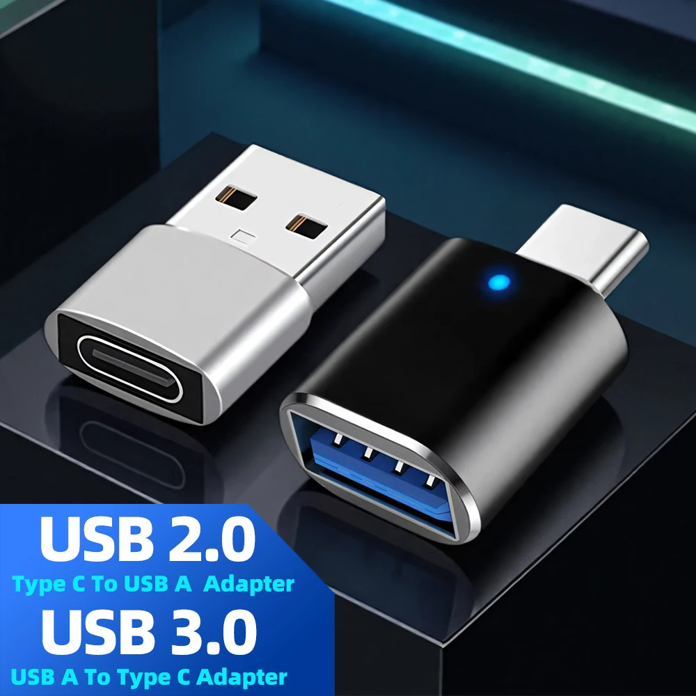 1/2 шт. USB 3.0 к Type C OTG адаптер зарядного устройства Разъем Type-C к USB «папа» на адаптер Type-c для ПК MacBook Автомобильный USB ipad
