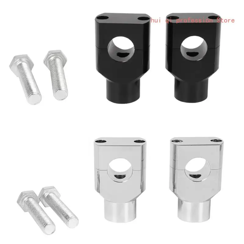 

Motorcycles Universal HandleBar Handlebar Risers Mount Clamp Adapter 22mm 25mm H8WE