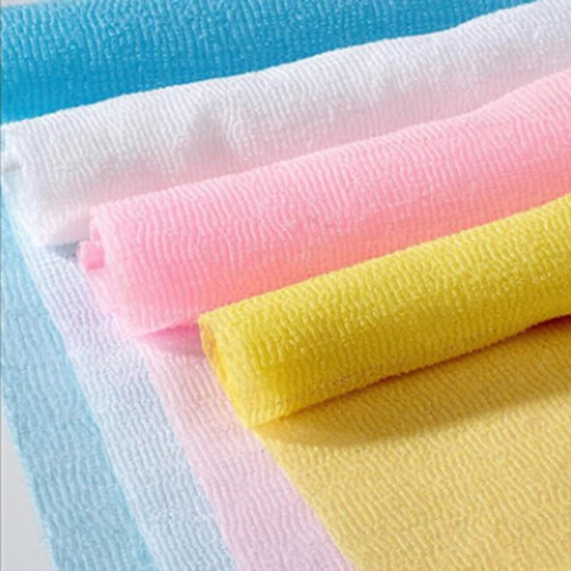 Body Nylon Wash Cloth Bath Towel Mesh Body Washing Clean Exfoliate Puff Scrub Bodys Treatment Bath Shower Products