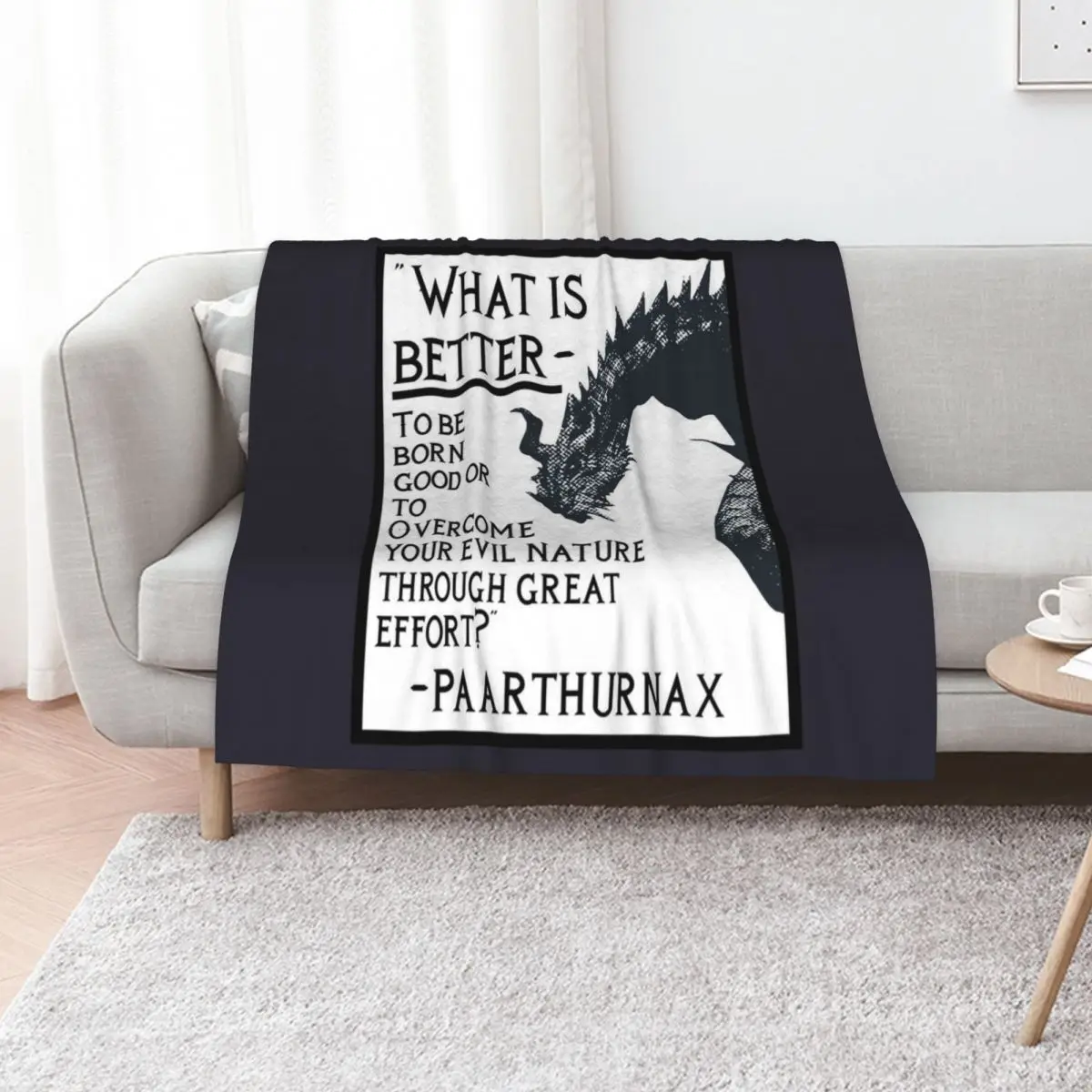 Wonderful Memory Paarthurnax Quote Graphic For Fan Throw Blanket Plaid Thins Luxury Throw Sofa Retros Blankets