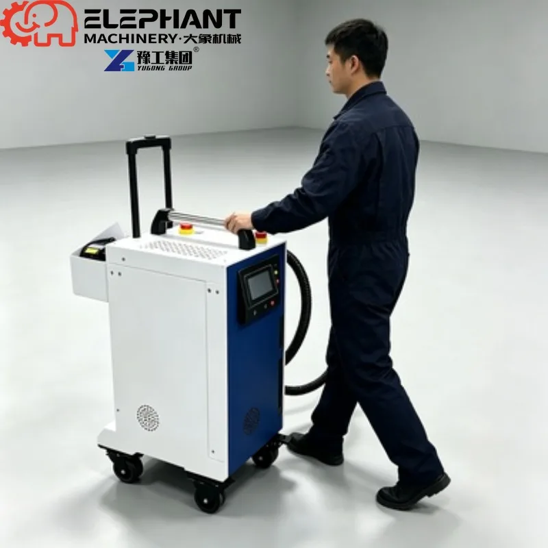 Hot Selling 3000W CW Fiber Laser Cleaning Machine Factory Manufacturer For Metal Rust Paint Oil Grease Stain Removal
