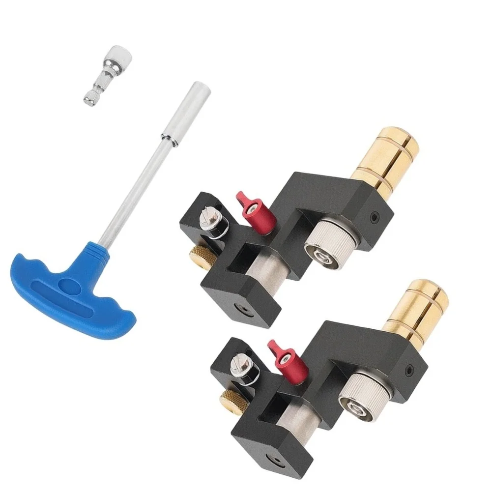 Track Saw Tilt Limiter Side Flip Stop Quick Adjust Positioning Jig For MFT Workbench Woodworking Cutting Tool