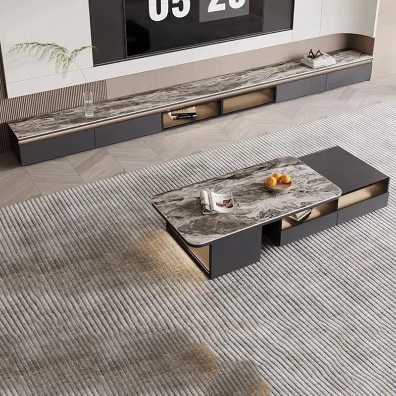 

Black Tv Furniture Living Room with Bookshelves Modern Floating Wall Shelf Storage Locker Minimalist Table Stands Universal Para