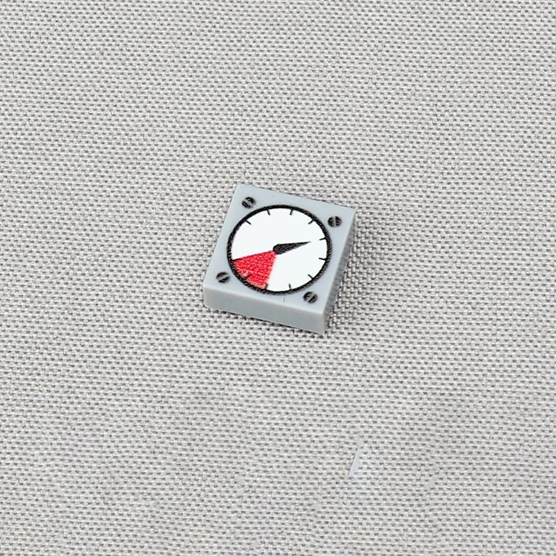 MOC 10PCS Part Bricks 3070 Screw Head Pointer Instrumen Pattern Building Blocks Vehicle Car Machine Compatible Accessories Gifts