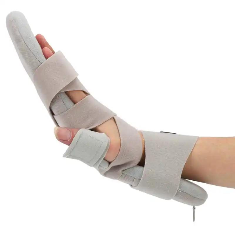 Stroke Hand Brace Adjustable Finger Night Hand Finger Separation Fixation Support Orthopedic Wrist Rest Night Splint Immobilizer