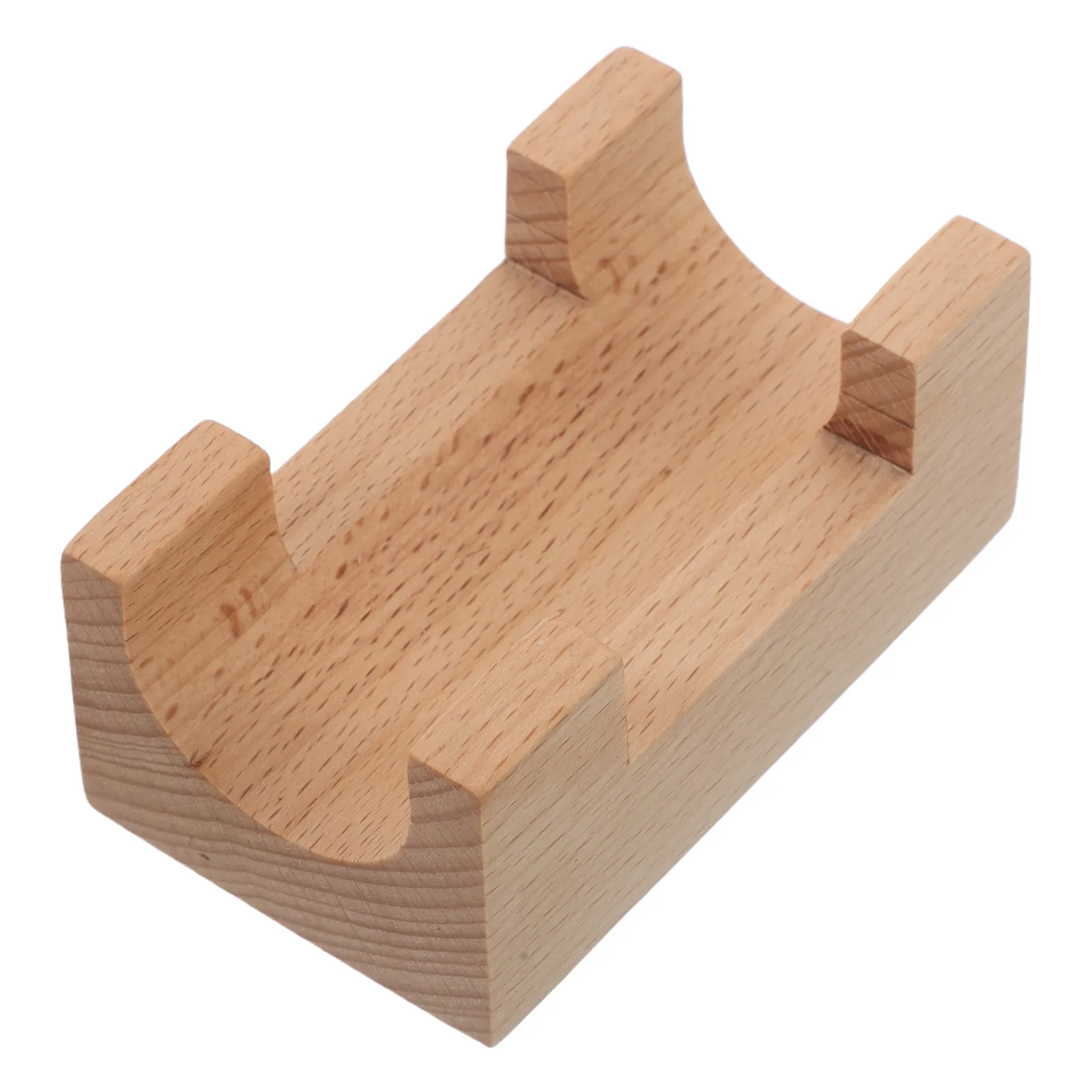 Wooden Sushi Taco Holder Sushi Hand Roll Holder Stand Rack U Shaped Japanese Style Sashimi Plate Restaurant Serving Tray