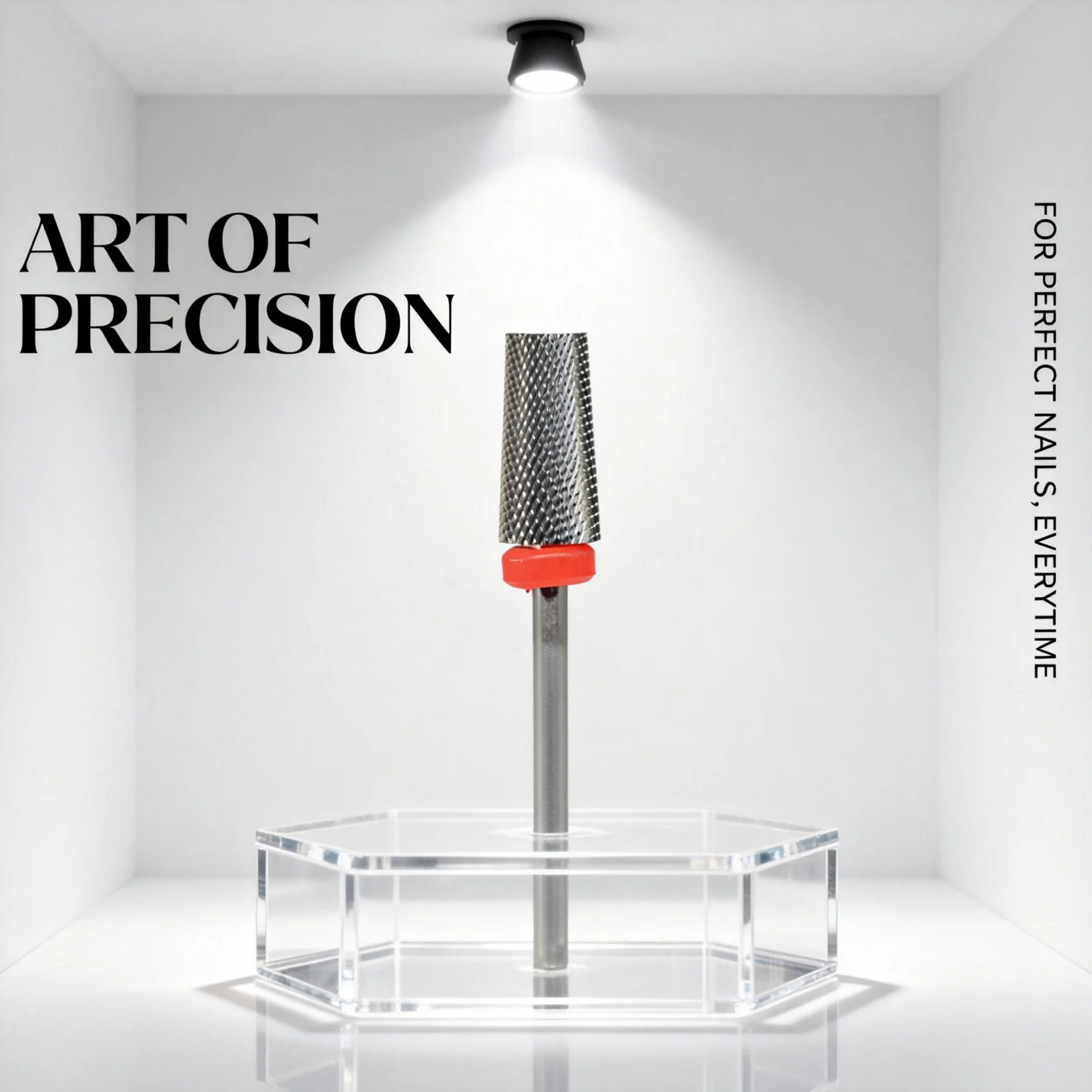 Obrázek 6: Rolinstar 6.6 ostrý velký originální barva trapezium zůžený barel  ocel karbid frézování řezačka hřebík vrtačka kousek