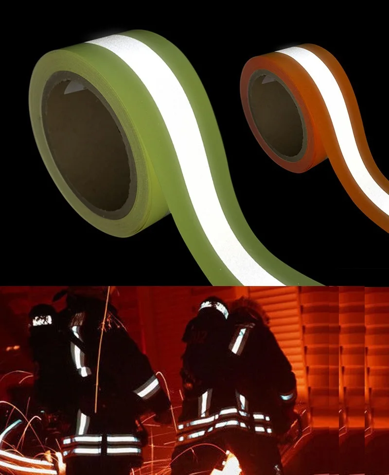 Cotton Flame Retardant Reflective Tape, Road Traffic, Fire-fighting, Clothing Accessories, Reflective Strip