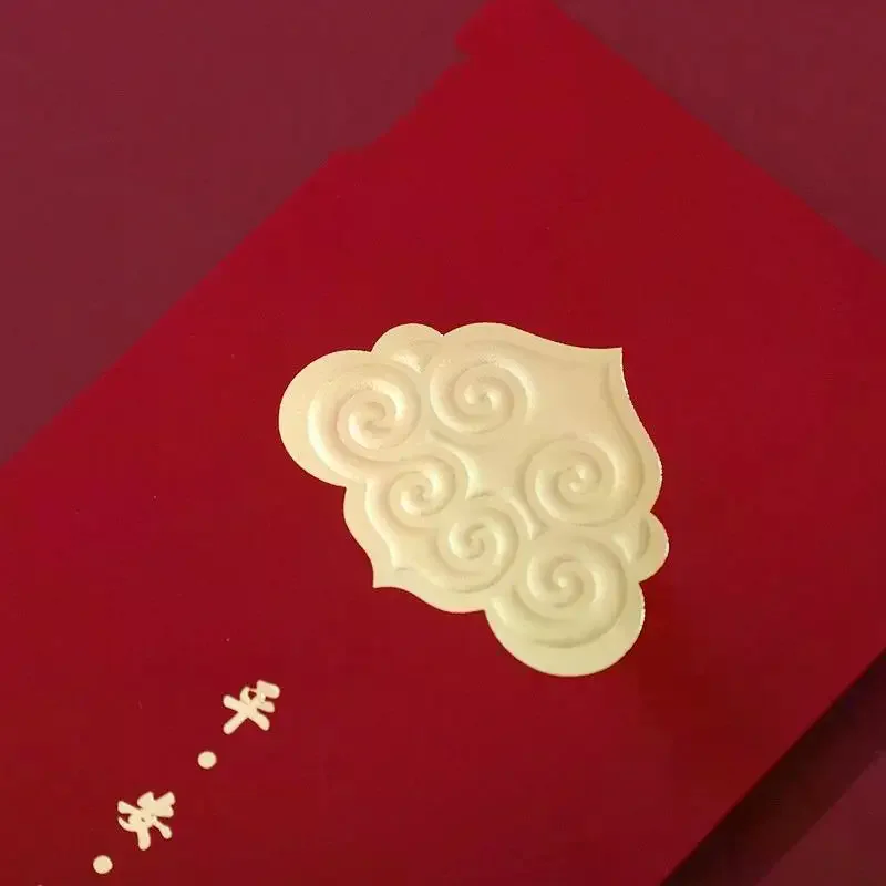 

6 шт. Новогодние красные конверты 2026 для Китайского Нового года, счастливые красные конверты для денег, принадлежности к Году Лошади, Лунный Новый год