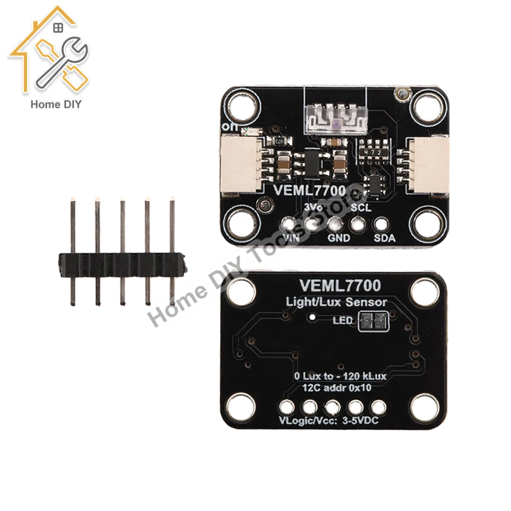 

DC3-5V VEML7700 I2C Light Sensor Breakout Module High Dynamic Range Digital Board TSL2591