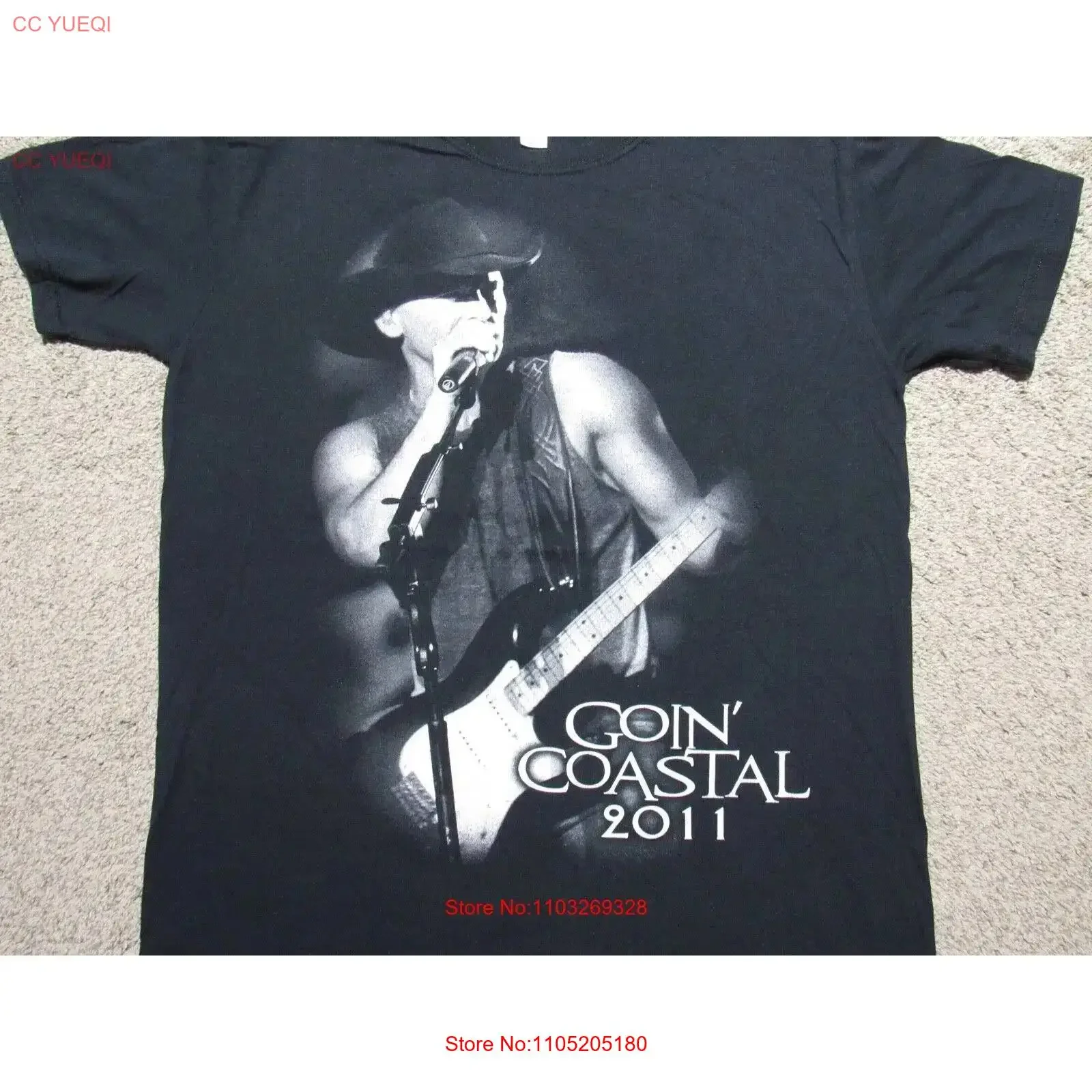 

KENNY CHESNEY Goin' Coastal 2011 Tour T SHIRT Mens MED 2 Sided Cities Concert M vintage Washed Stylish Unisex designer clothes