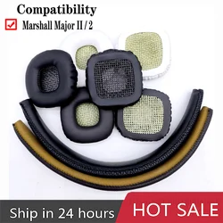 Oreillettes de remplacement pour téléphone Marshall Major II, bandeau de sauna, coussin, housse, oreiller, bandeau