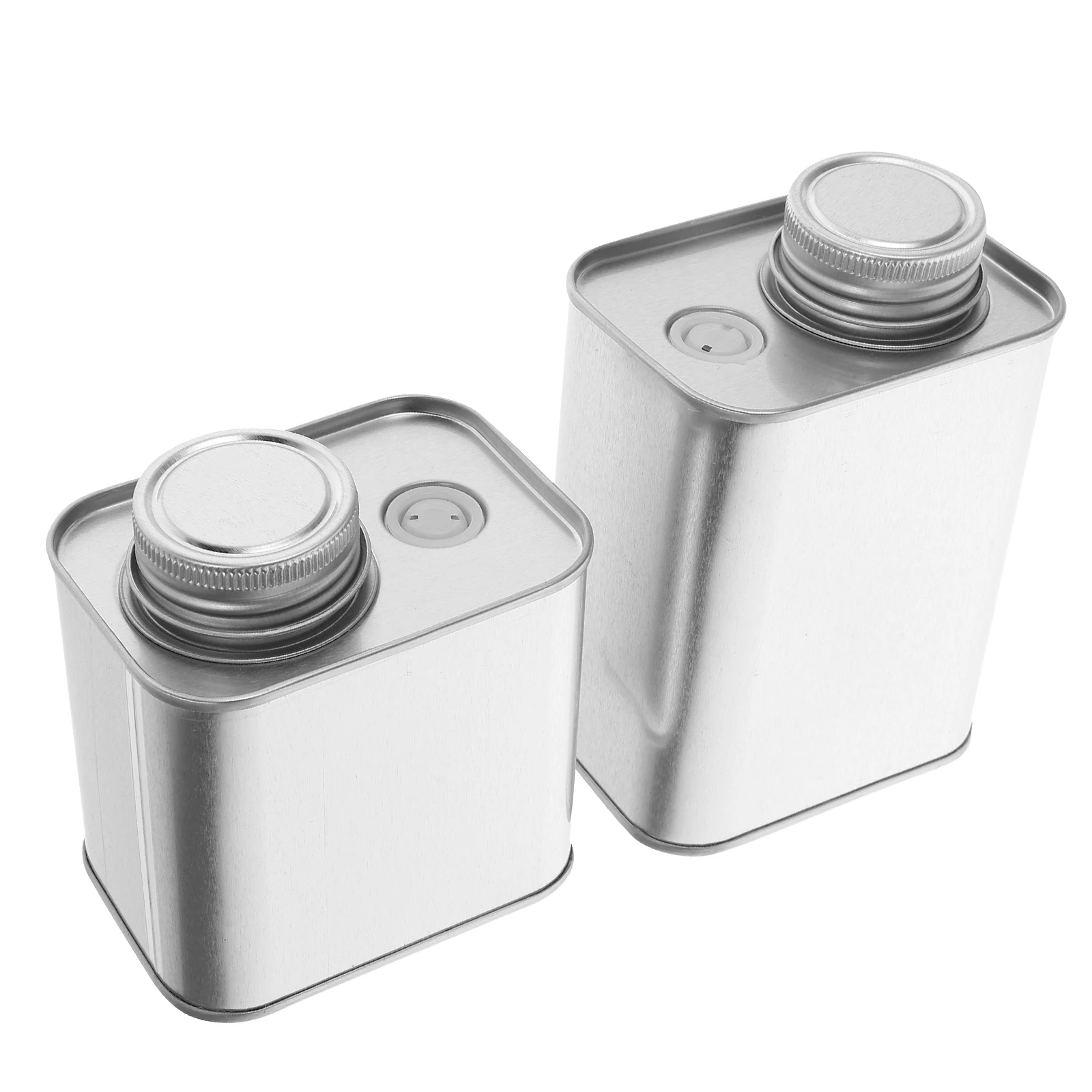 

2pcs Coffee Bean Storage Jar Airtight Tin Canister For Kitchen Tea Coffee Beans Sealed Container Household Portable Tinplate