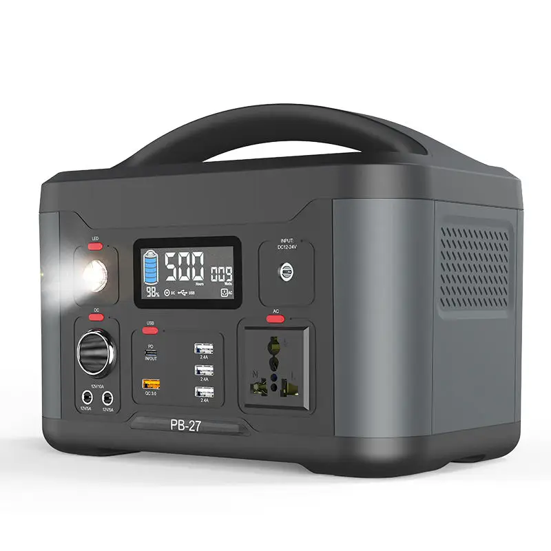 174000mAh 626Wh USB Type C DC AC 600W Lithium Battery Bank Portable Power Station for Outdoor Camping Fishing Home Backup