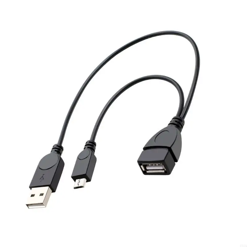193A MicroUSB (OTG Cable with Power) Adapter Replacement for Classical Mini Devices