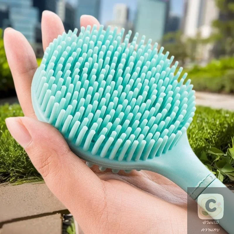 

Single Pack Double-Sided Silicone Massage Brush for Deep Body Cleansing and Exfoliation
