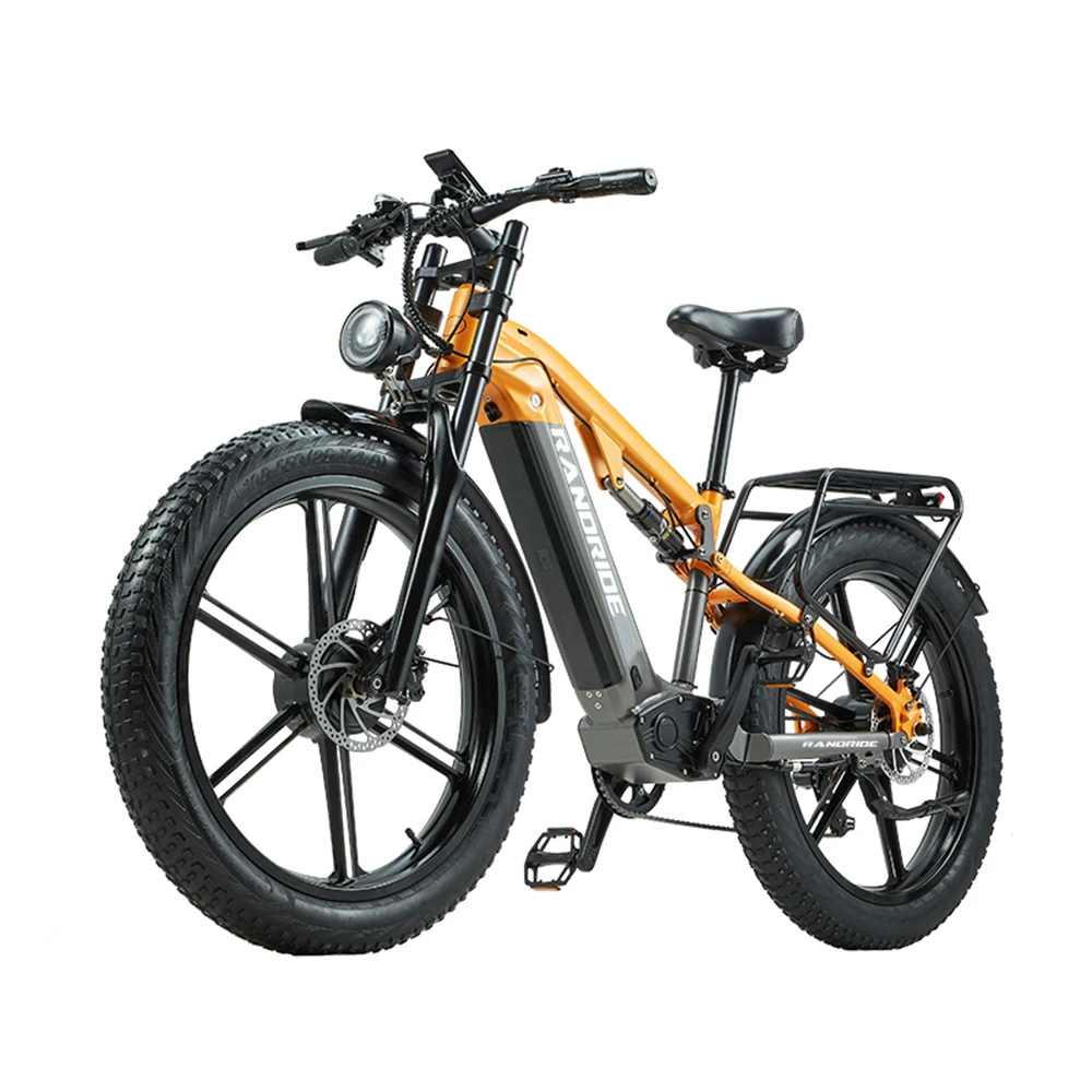 Electric Bicycle 1000W Motor 48V 20Ah Battery 50km/h E-Bike 26x4 Inch Tire Off-road Electric Bike Mountain Ebike Snowmobile Bike