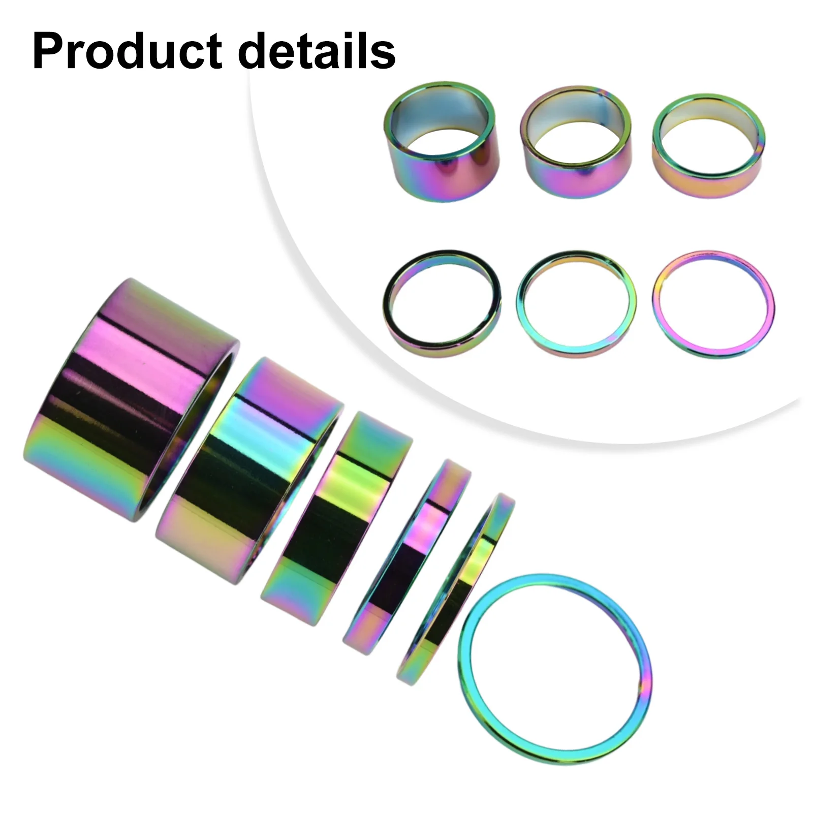 

Обновление велосипеда, шайба для велосипедной гарнитуры, велосипедная вилка 28,6 мм, простая установка, аксессуары для регулировки вилки