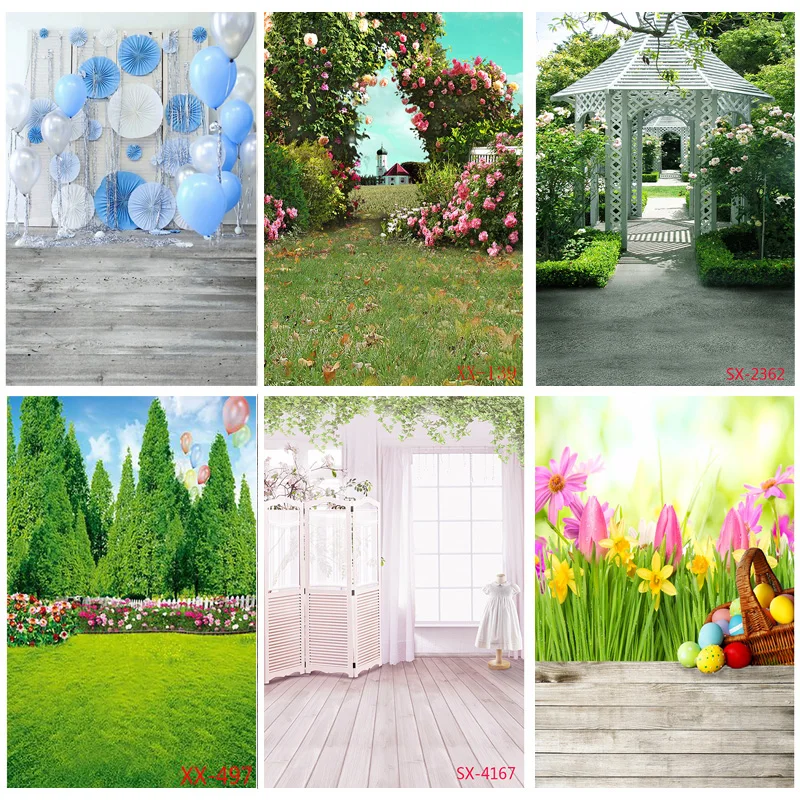 

Vinyl Custom Photography Backdrops Props Flower Board Festival Party Theme Photo Studio Props 2231 ZLST-08