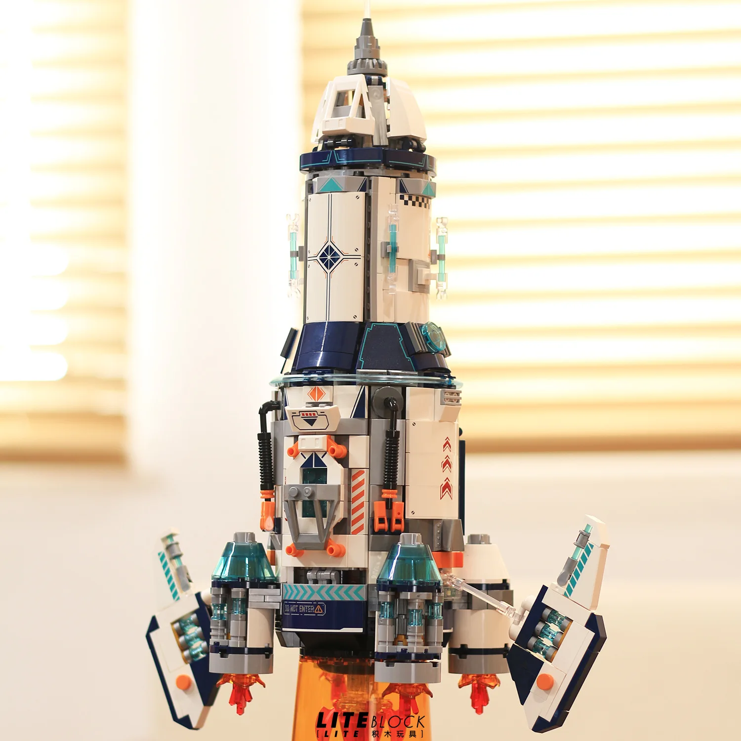 950 pçs moc criatividade técnica aeroespacial foguetes blocos de construção tijolos montagem modelo brinquedos diy para crianças presente aniversário