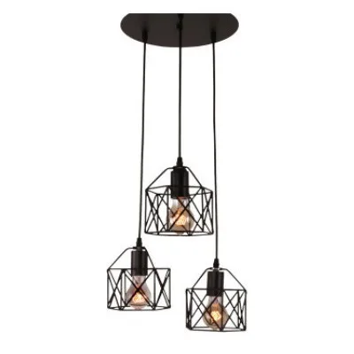 Nordic Simple Restaurant Chandelier Led Post-modern Creative Art Personality Three-head Diamond Bedroom Dining Table Chandelier