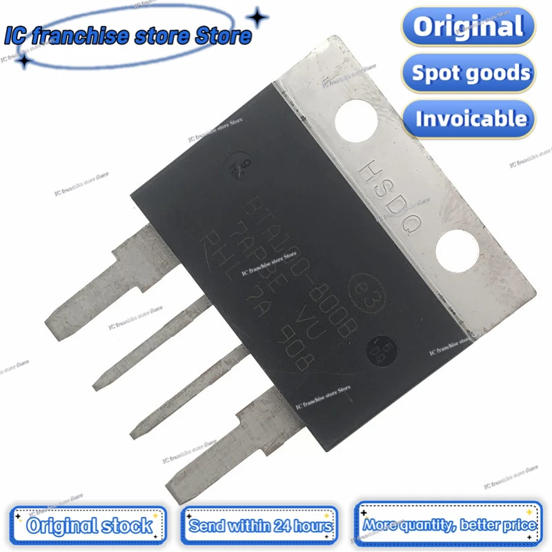 1PCS-5PCS//LOT BTA100-800B TO-4PL 800V/100A high power triac 100% Original stock