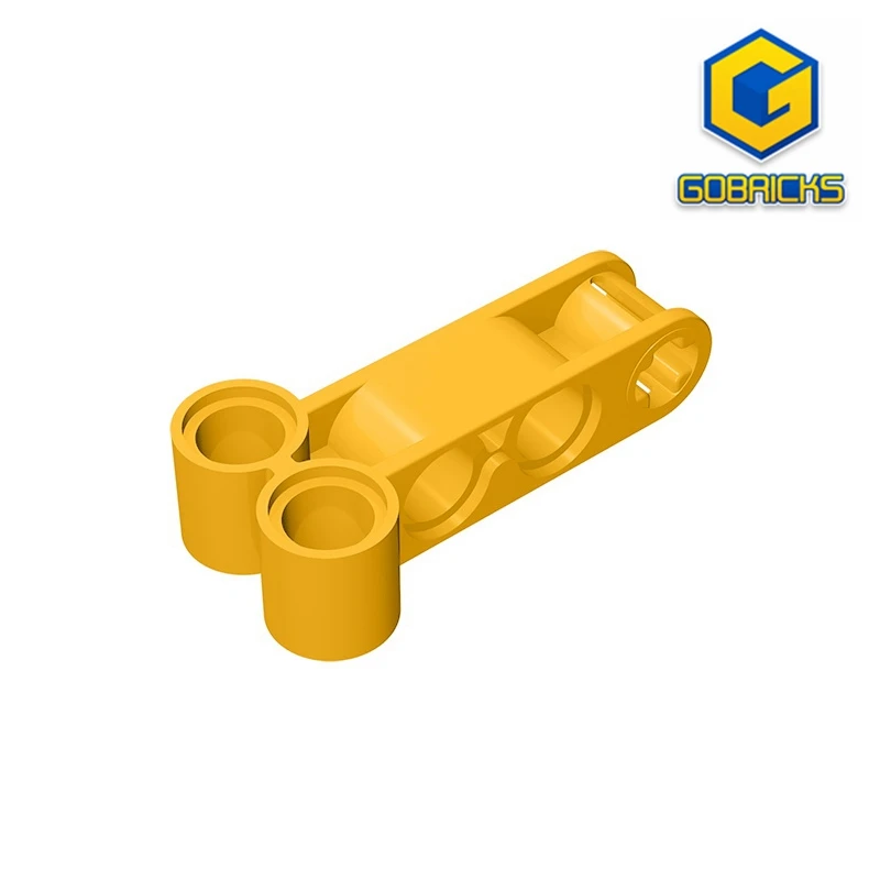 Gobricks GDS-941 Técnico, Eixo e Pino Conector Perpendicular Duplo 4L compatível com lego 98989 peças de DIY das crianças