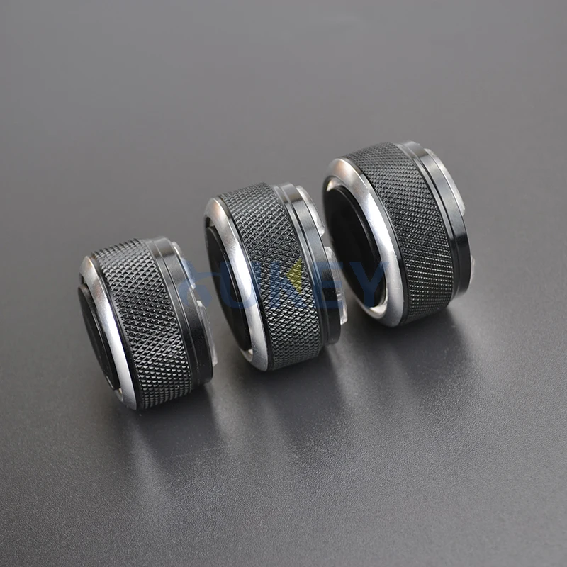 FIT FOR VW POLO 2003-2013 SWITCH KNOB KNOBS HEATER CLIMATE CONTROL BUTTONS DIALS FRAME RING A/C AIR CON COVER ACCESSORIES
