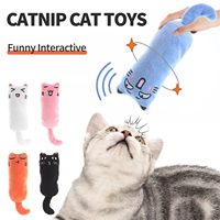 Cat Toys Rustling Sound Cat Chew Toys Cat Catnip Toy Kittens Teething Grinding Cats Soft Plush Thumb Pillows Pet Kitten Supplies