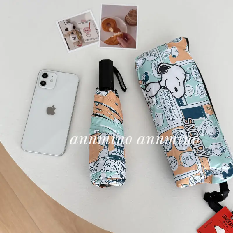 Snoopy Umbrella Kawaii Girl Cartoon Lightweight 50% Off Sun Umbrella Rain and Rain Dual Use Sunscreen Umbrella Portable Umbrella view 5