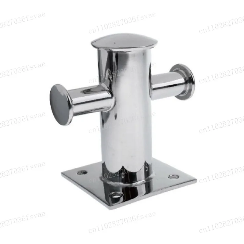 

120 * 120 High Quality Welded Pipe Stainless Steel Single Cross Cable Pile Marine Yacht Hardware Fittings
